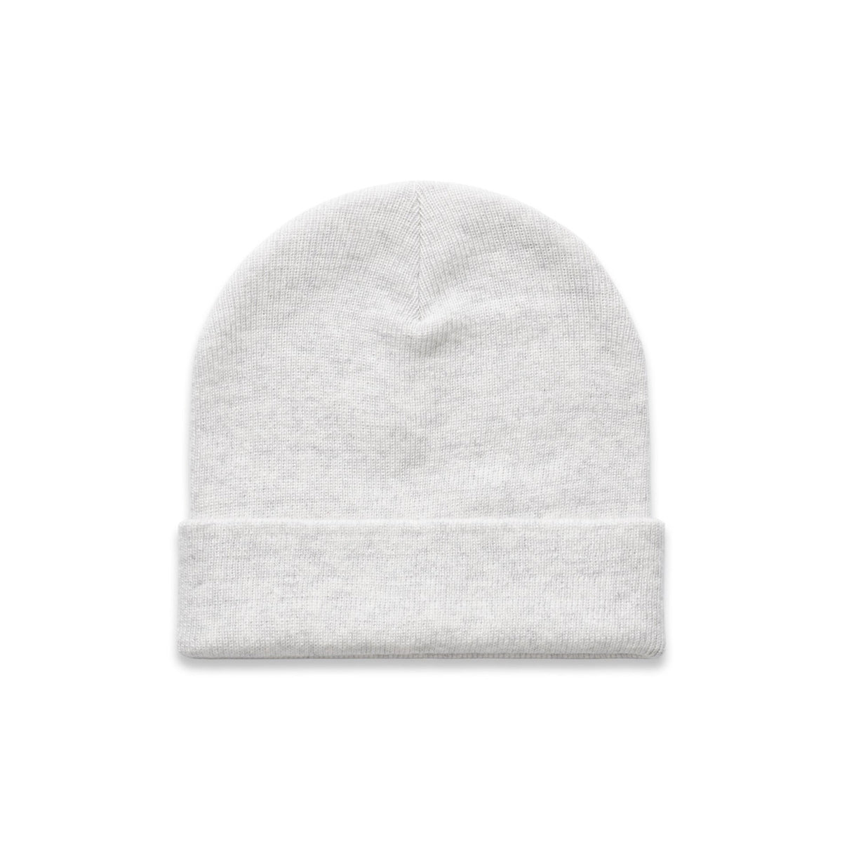Cuff Beanie - White marle