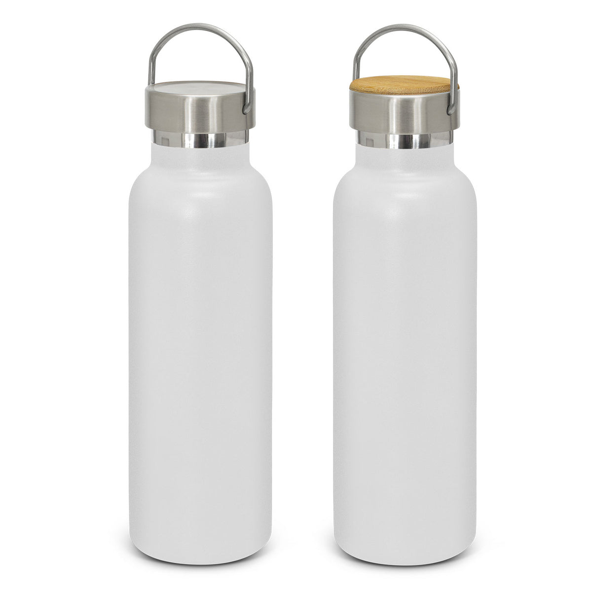 Nomad Deco Vacuum Bottle - Powder Coated - White