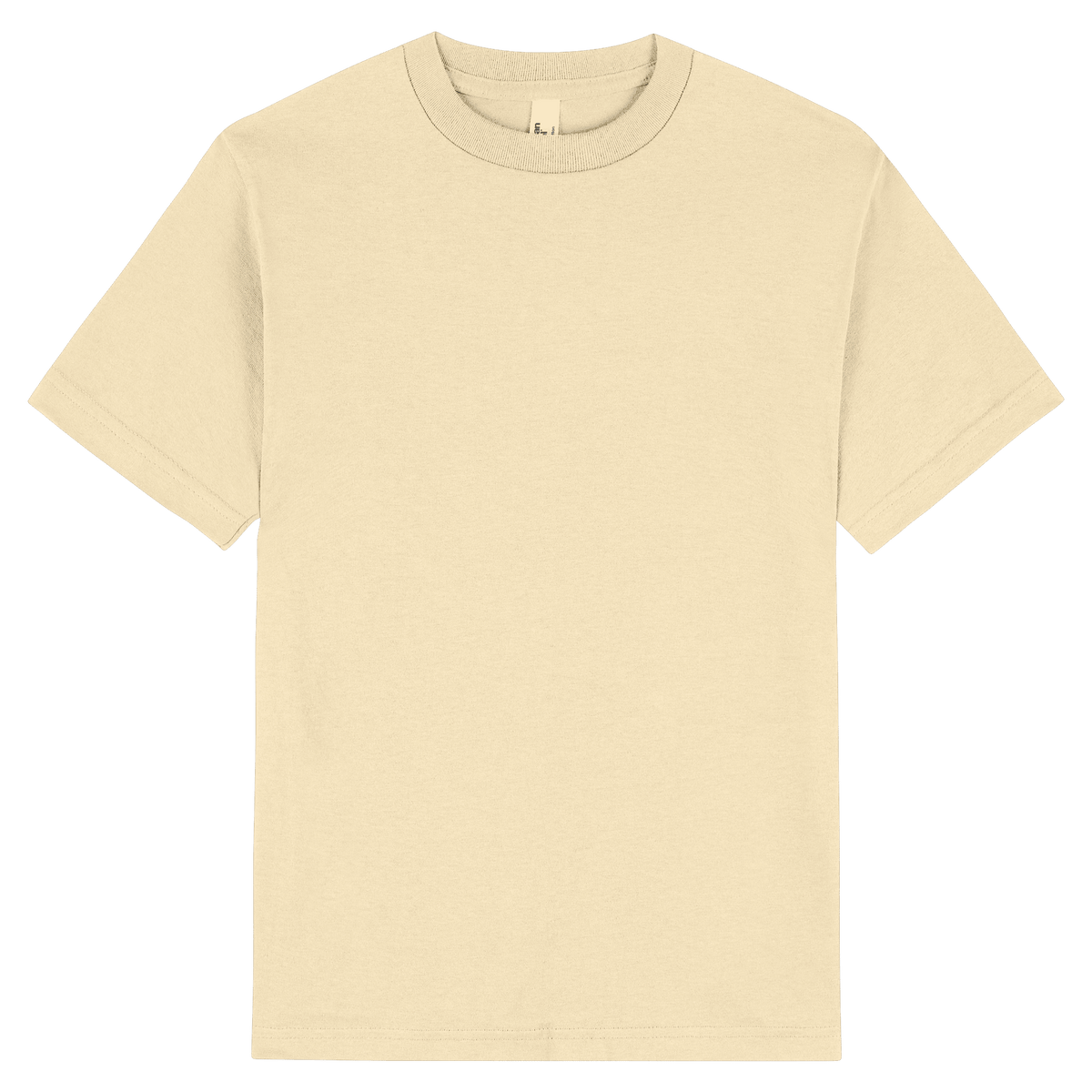 American Apparel Heavyweight Cotton Unisex T-Shirt - Cream