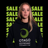 Otago Polytechnic | Logo Hoodie - Custom Clothing | T Shirt Printing | Embroidery | Screen Printing | Print Room NZ
