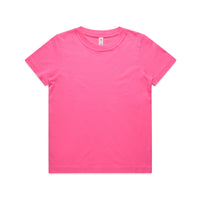 Youth Staple Tee - Charity pink