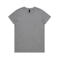 Wo's Maple Tee - Grey marle