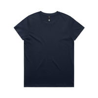 Wo's Maple Tee - Midnight blue