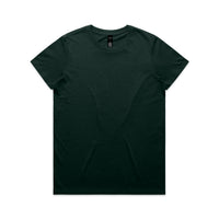 Wo's Maple Tee - Pine green