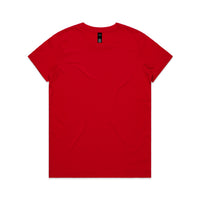 Wo's Maple Tee - Red