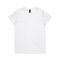 Wo's Maple Tee - White