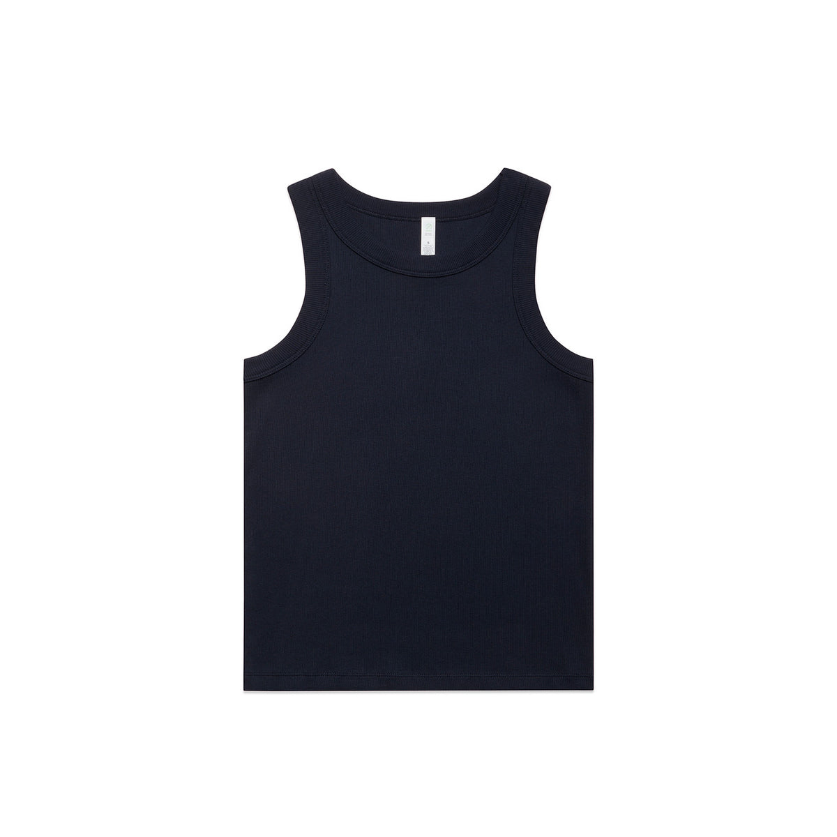 Wo's Organic Rib Tank - Navy