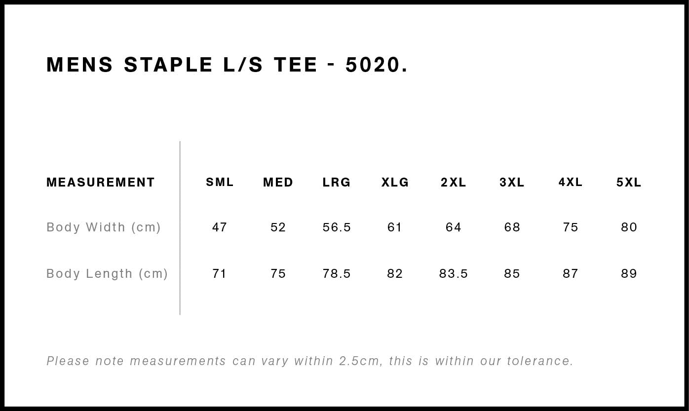 AS Colour Staple L/S Tee | Leavers gear