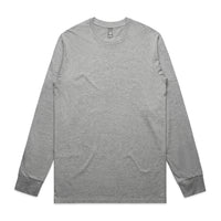 Staple L/S Tee - Grey marle