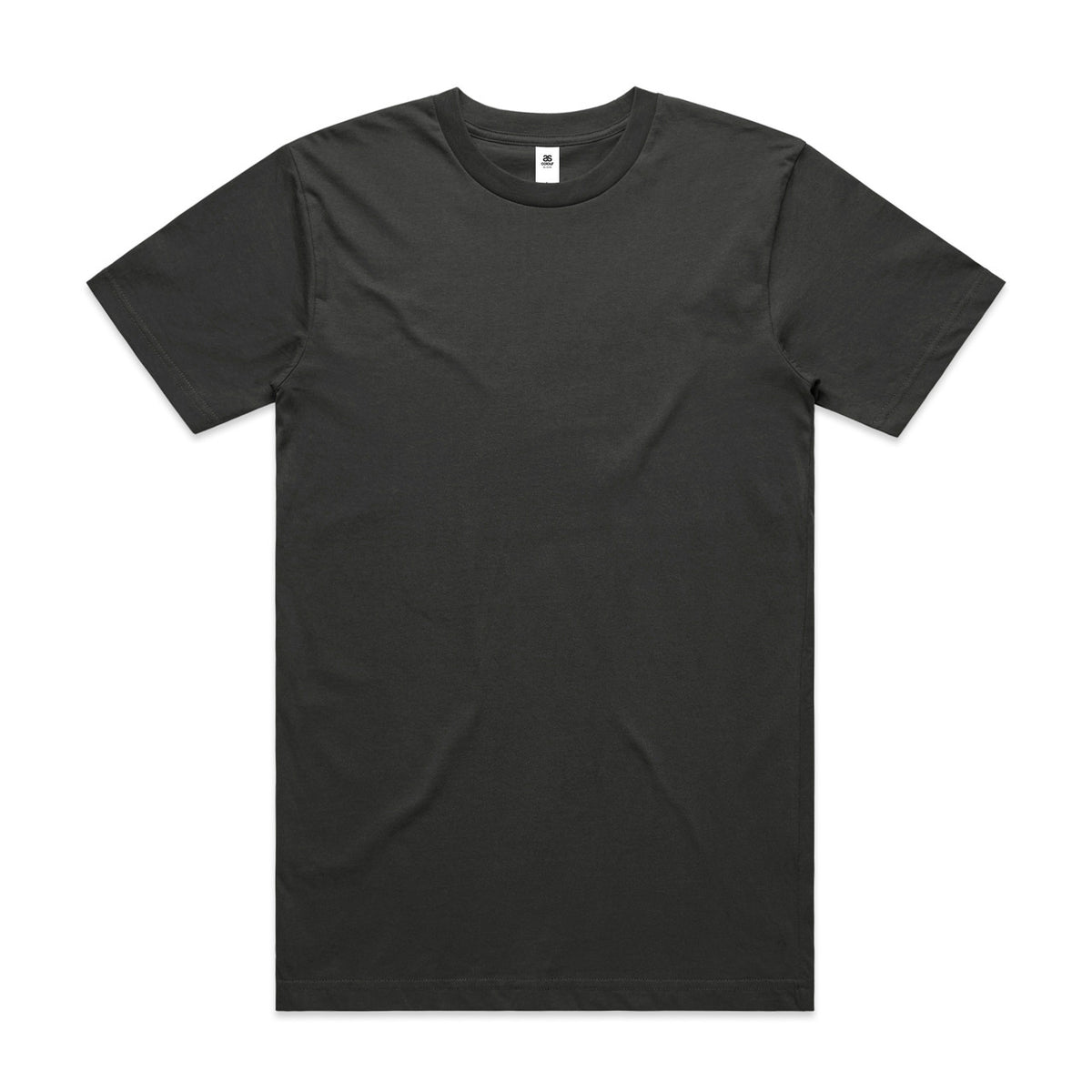 Block Tee - Coal