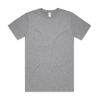 Block Tee - Grey marle