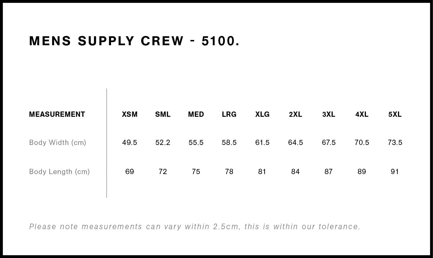 AS Colour Supply Crew | Leavers gear