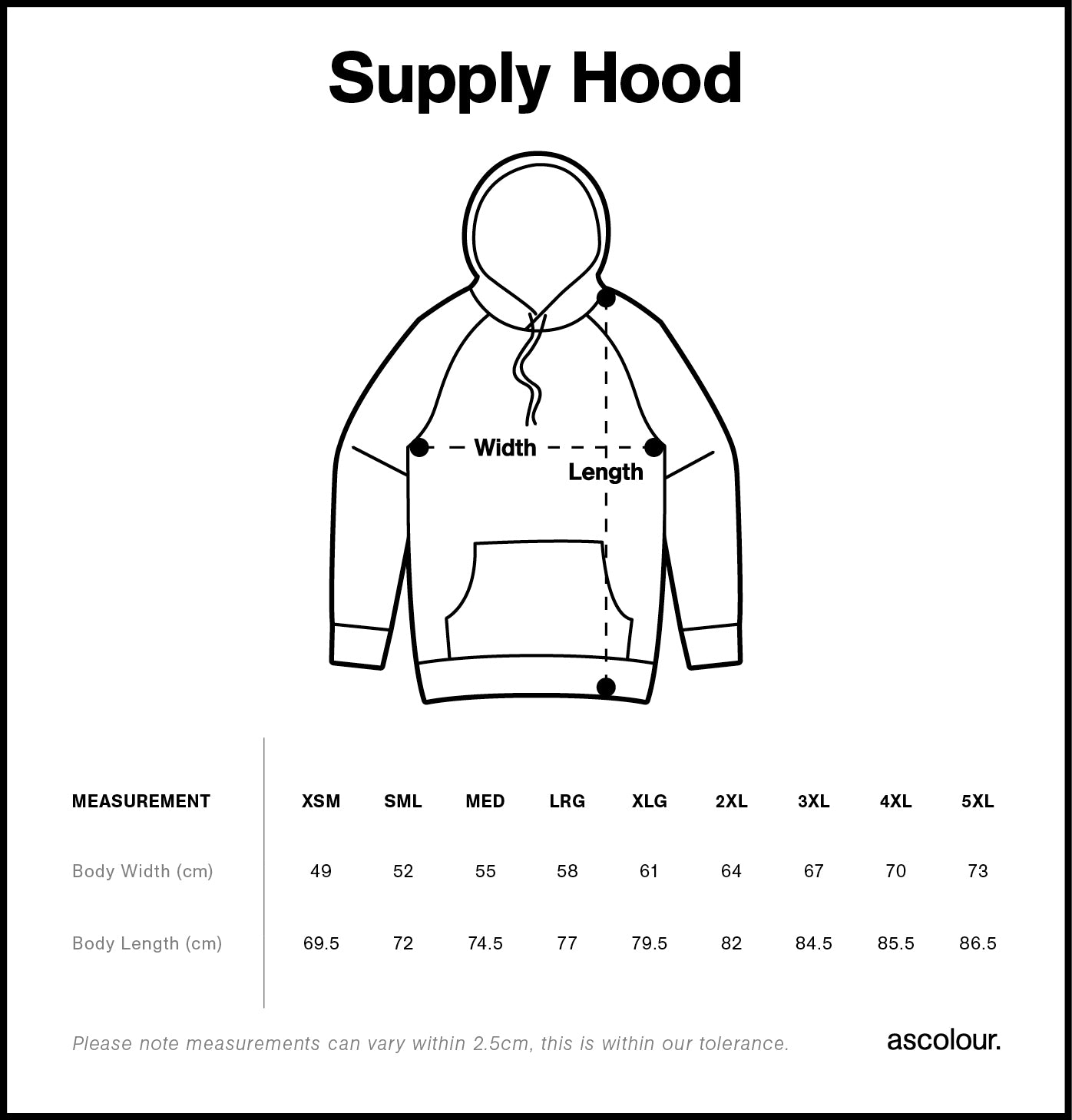 Unisex Supply Cotton Hood |  National Youth Drama School 2026 - Custom Clothing | T Shirt Printing | Embroidery | Screen Printing | Print Room NZ