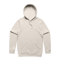 Ecru hoodie on a white background. AS Colour Stencil hood 5102