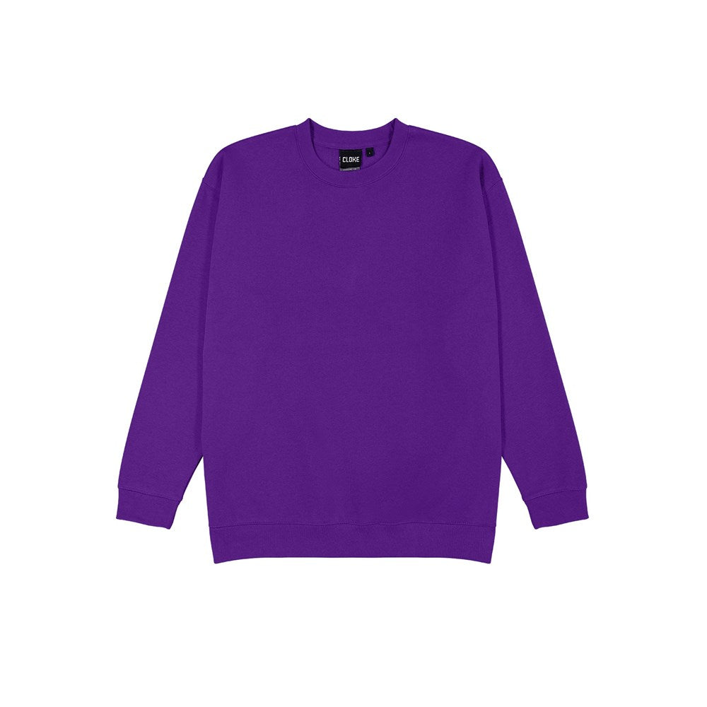 Standard Crew Neck Sweat - Purple