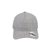 UFlex Adults Pro Style 5 Panel Snapback - Grey Melange