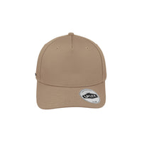 UFlex Adults Pro Style 5 Panel Snapback - Stone