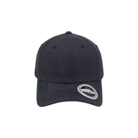 UFlex Adults Pro Style 6 Panel Snapback - Charcoal Melange