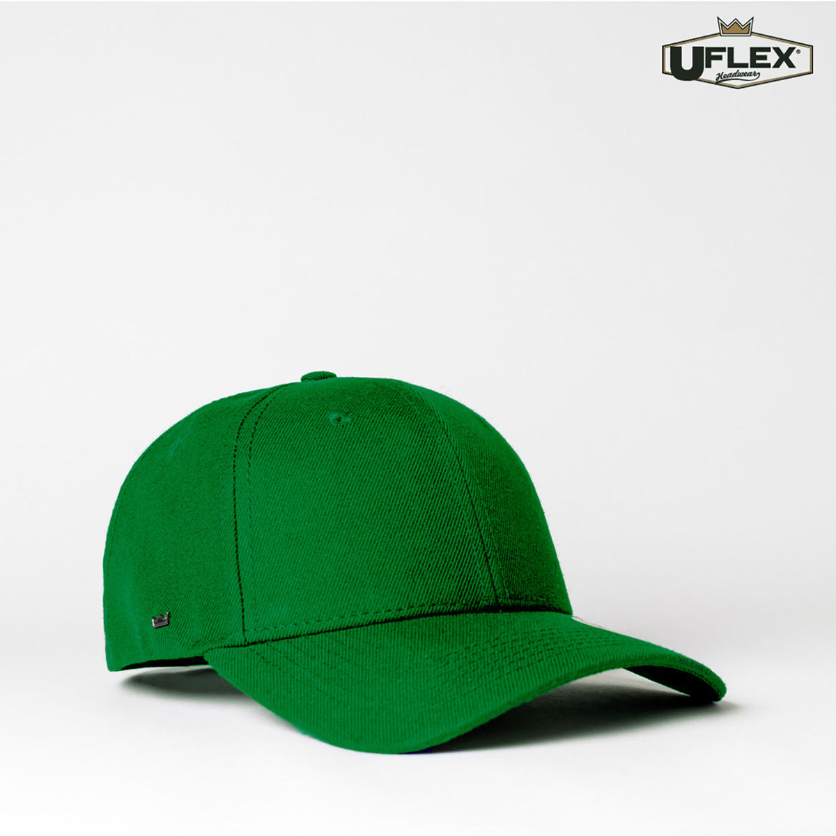 UFlex Adults Pro Style 6 Panel Snapback - Irish Green