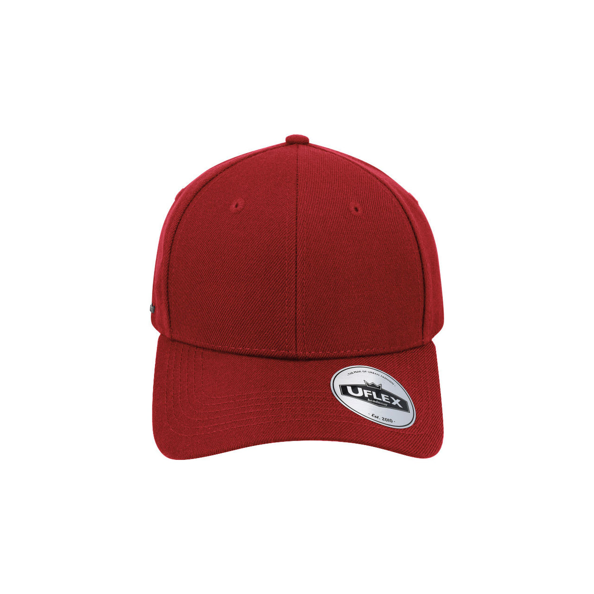 UFlex Adults Pro Style 6 Panel Snapback - Red