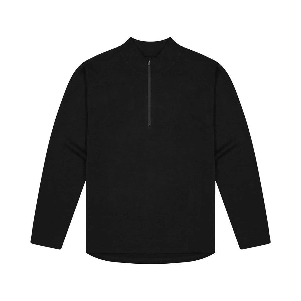 Alpine Merino 1/2 Zip - Mens - Black