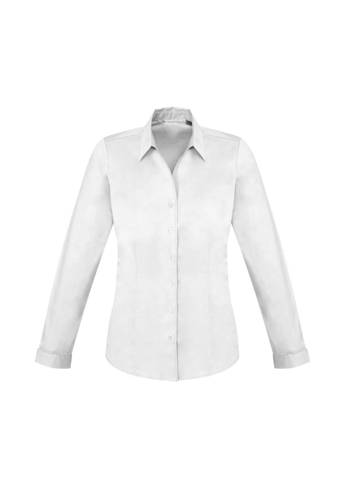 Womens Monaco Long Sleeve Shirt - White