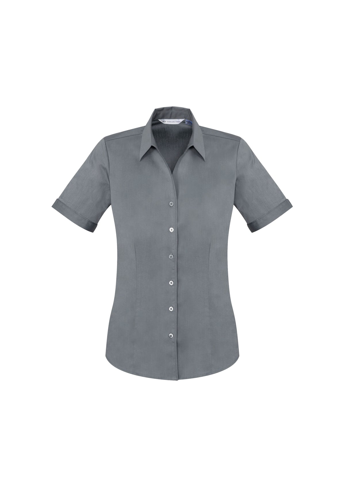 Womens Monaco Short Sleeve Shirt - Platinum
