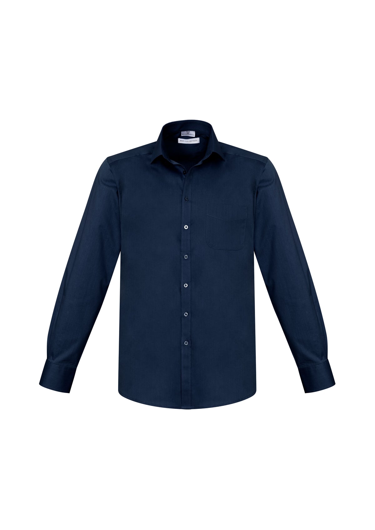 Mens Monaco Long Sleeve Shirt - Ink