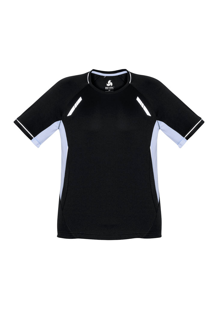 Mens Renegade Short Sleeve Tee - Black/White/Silver