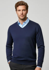 Mens Milano Pullover - Navy