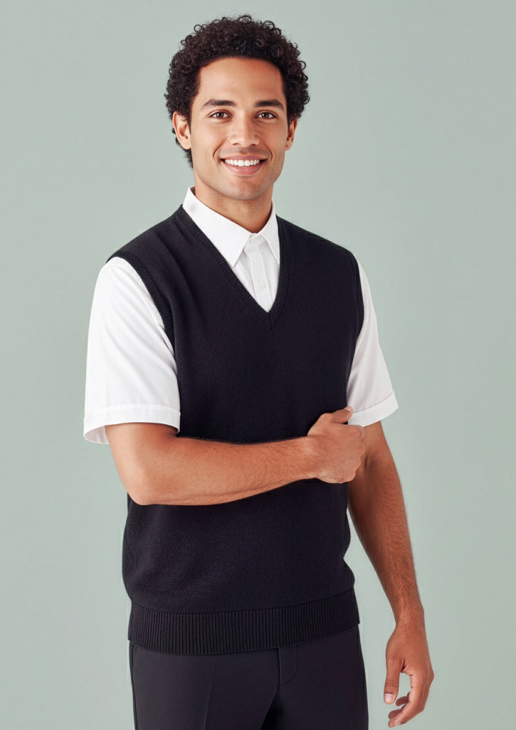 Mens Milano Vest - Black