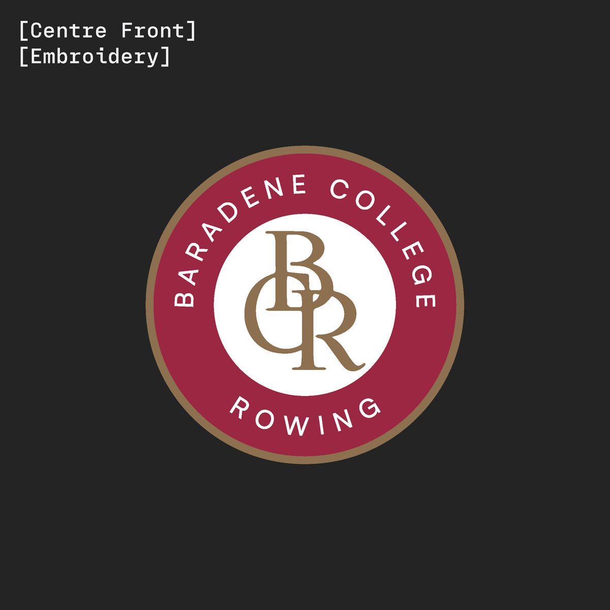 Baradene College |  Pre Order Cap - Custom Clothing | T Shirt Printing | Embroidery | Screen Printing | Print Room NZ