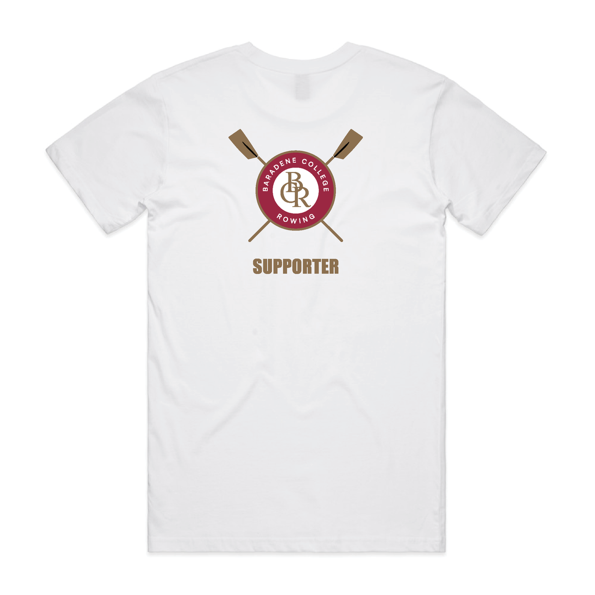 Baradene College | Pre Order Men's Tee White - Custom Clothing | T Shirt Printing | Embroidery | Screen Printing | Print Room NZ