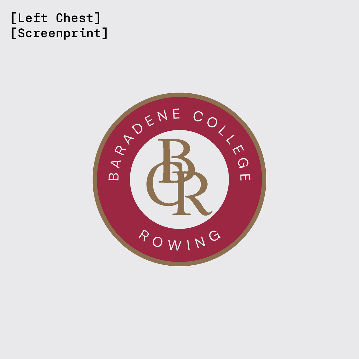 Baradene College | Pre Order Men's Tee White