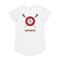 Baradene College | Pre Order Wo's Mali Tee White