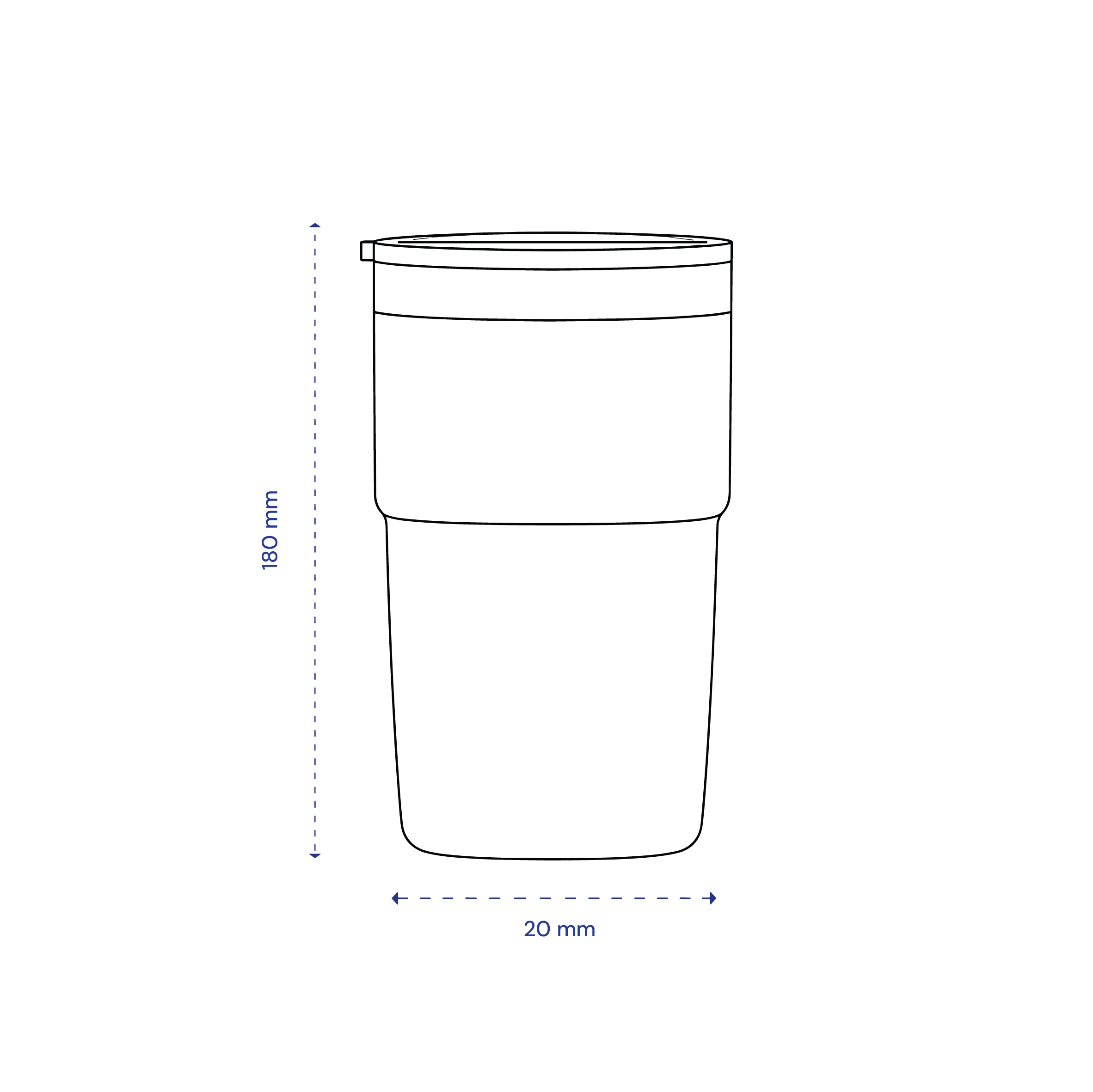 Belmont Cup 8oz - Custom Clothing | T Shirt Printing | Embroidery | Screen Printing | Print Room NZ