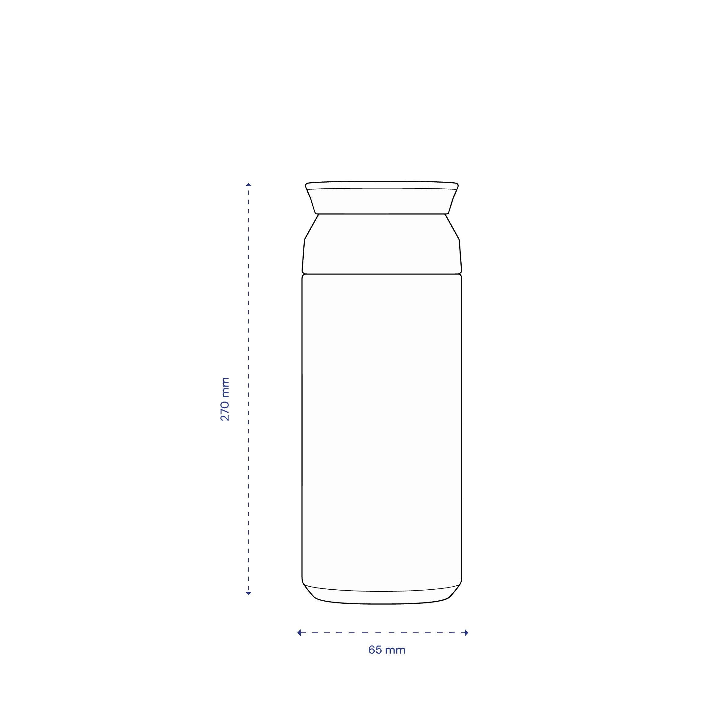 Canyon Bottle 350ml - Flat - Custom Clothing | T Shirt Printing | Embroidery | Screen Printing | Print Room NZ