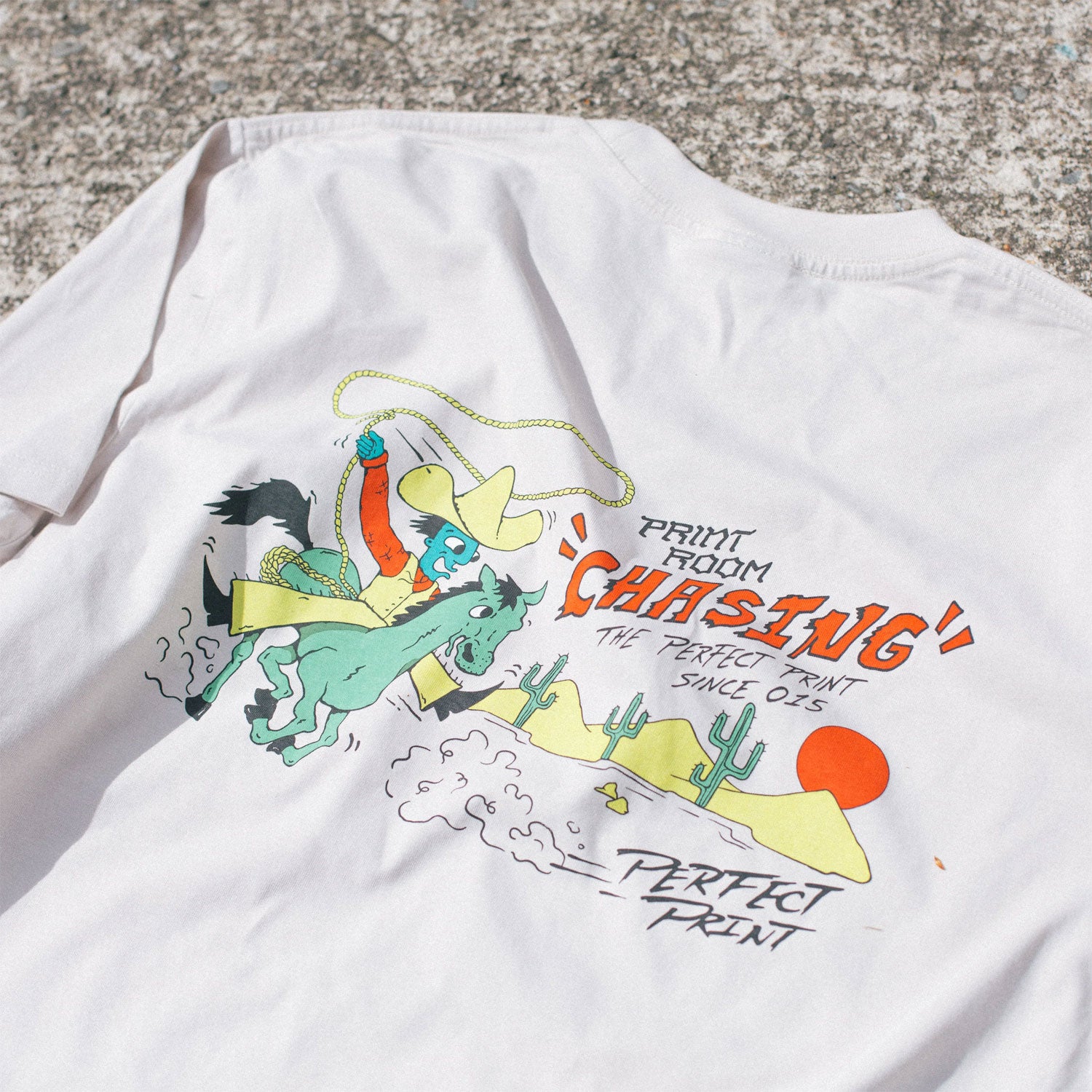 Cowboy Tee - Custom Clothing | T Shirt Printing | Embroidery | Screen Printing | Print Room NZ