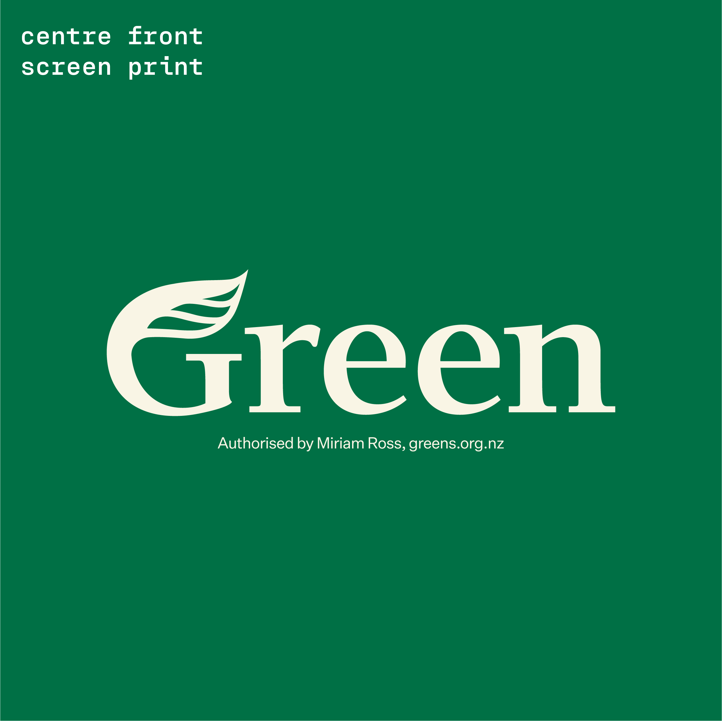 Green Party Tee - Custom Clothing | T Shirt Printing | Embroidery | Screen Printing | Print Room NZ