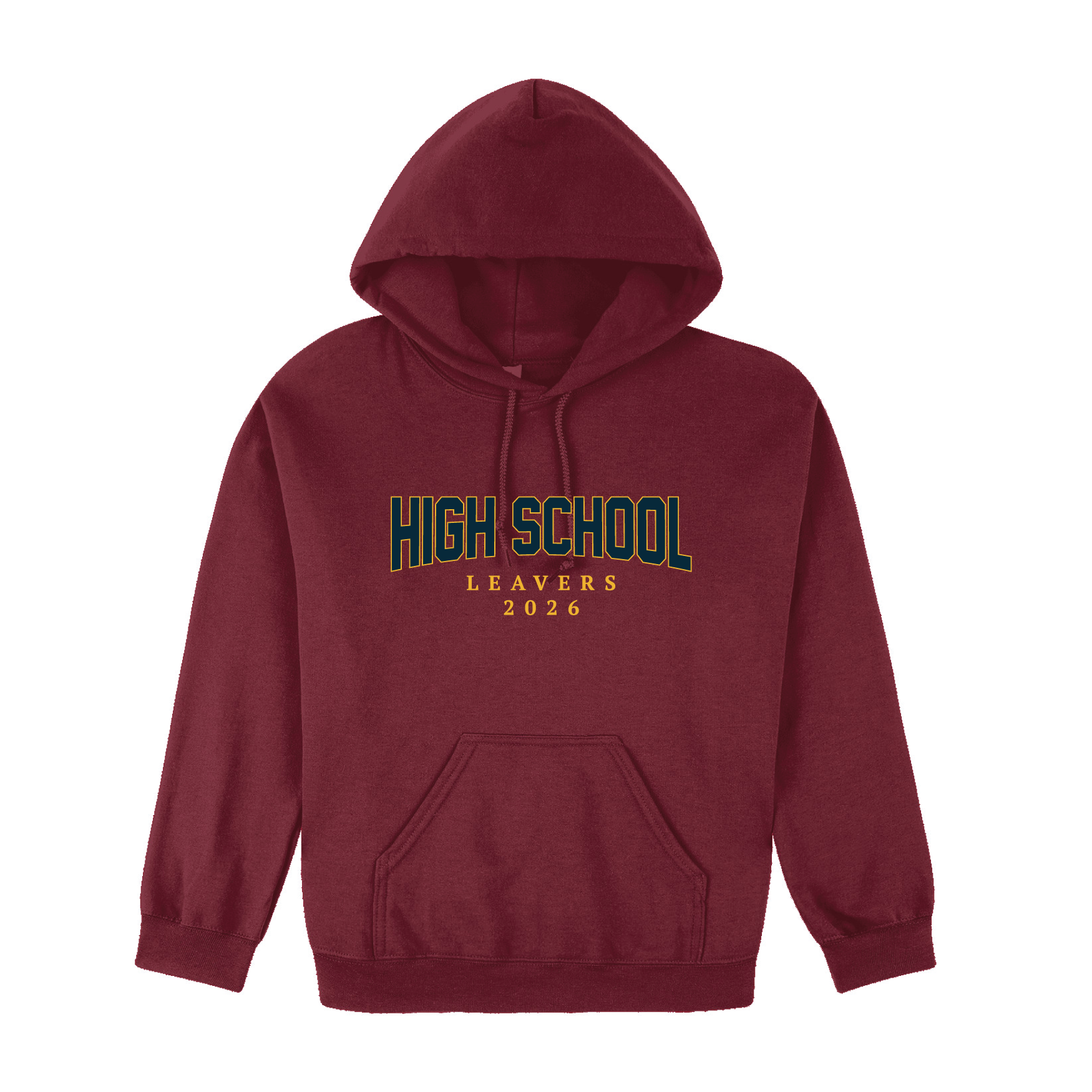 Gildan Heavy Blend Adult Hooded Sweatshirt | Leavers gear - Custom Clothing | T Shirt Printing | Embroidery | Screen Printing | Print Room NZ