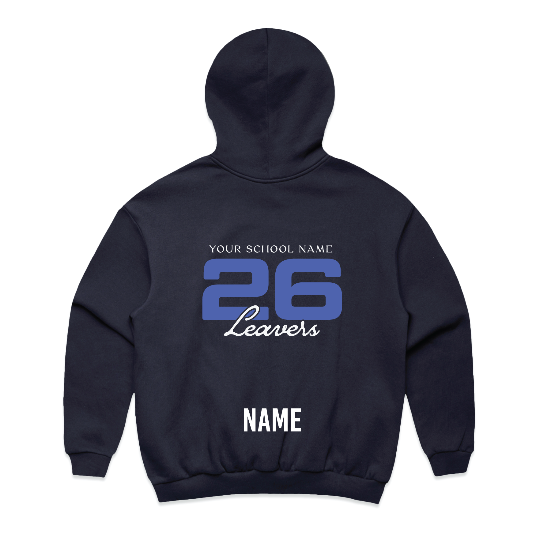 AS Colour Box Hood | Leavers gear - Custom Clothing | T Shirt Printing | Embroidery | Screen Printing | Print Room NZ