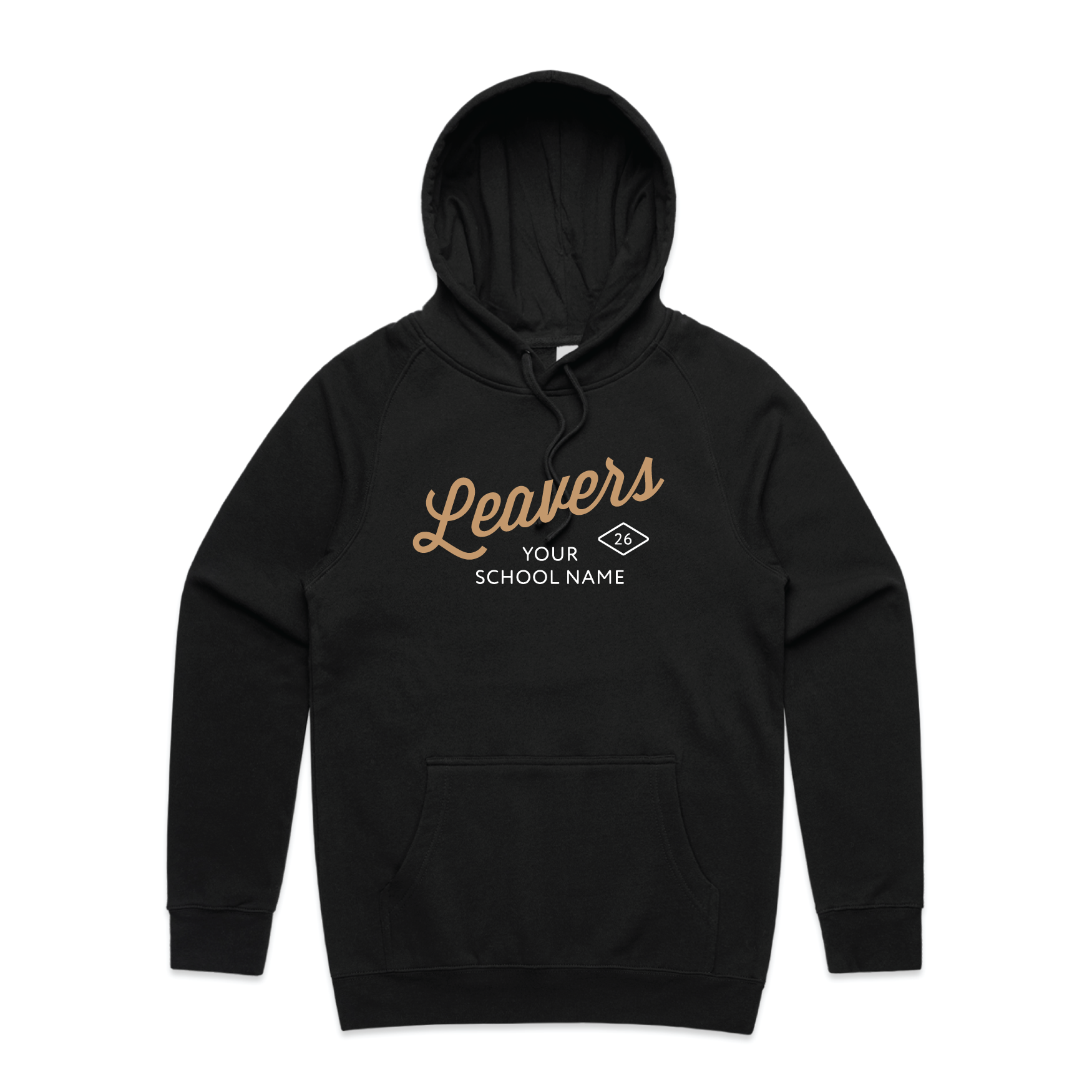 AS Colour Supply Hoodie | Unisex - Leavers Gear NZ 2026 - Custom Clothing | T Shirt Printing | Embroidery | Screen Printing | Print Room NZ