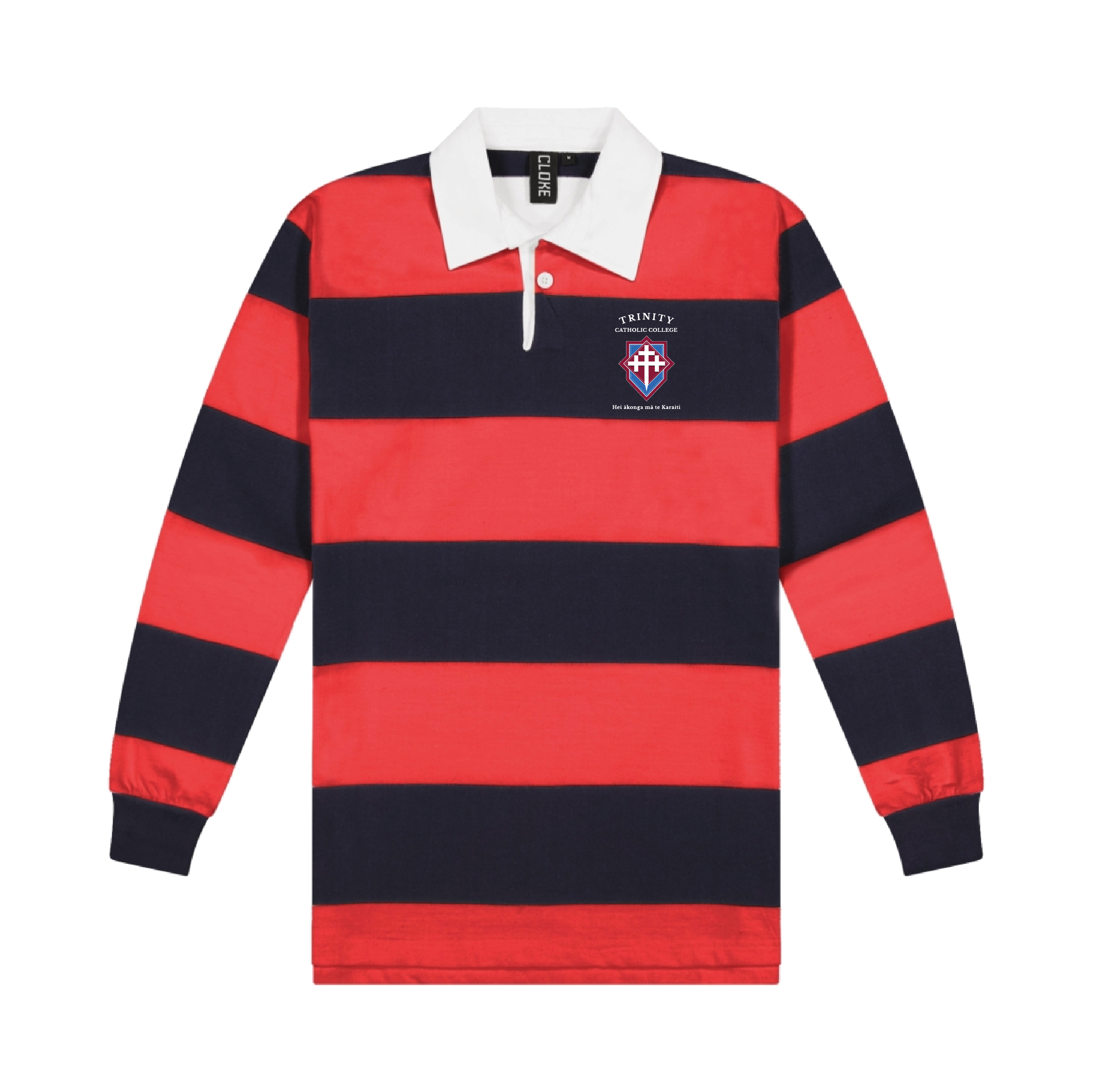 Trinity Catholic College Leavers 2025 - Rugby Jersey - Preorder - Custom Clothing | T Shirt Printing | Embroidery | Screen Printing | Print Room NZ