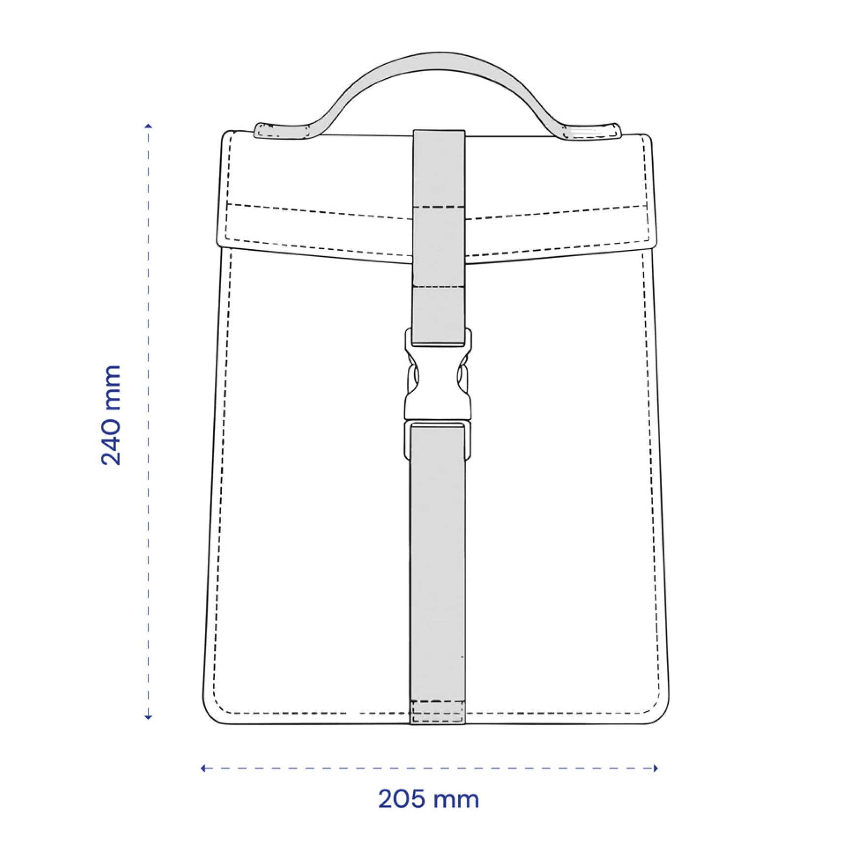 Paper Lunch Bag - Custom Clothing | T Shirt Printing | Embroidery | Screen Printing | Print Room NZ