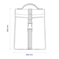 Cotton Lunch Bag - Custom Clothing | T Shirt Printing | Embroidery | Screen Printing | Print Room NZ
