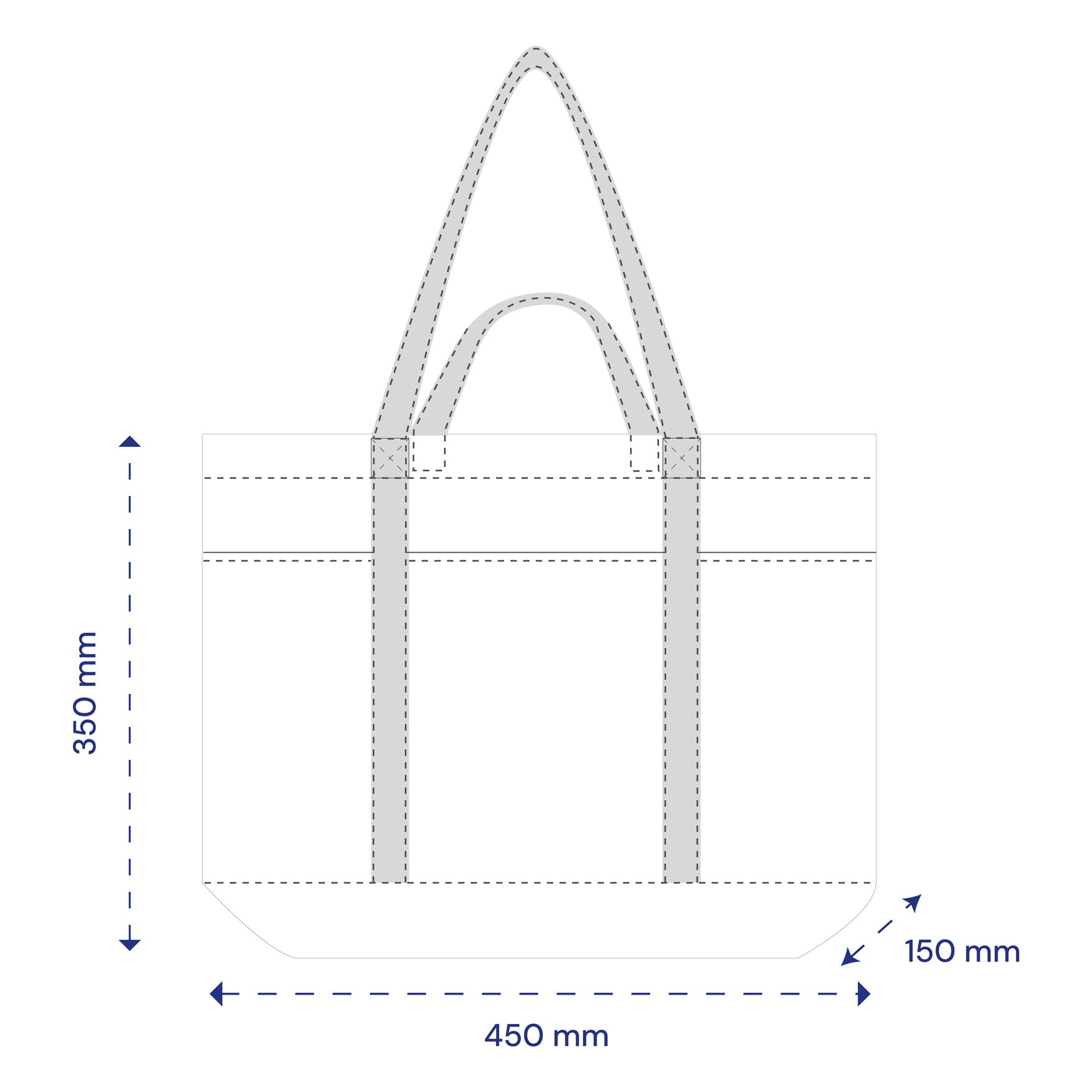 Made to order Utility Tote Bag 16oz Colour MTOUT16C Bag promo products nz