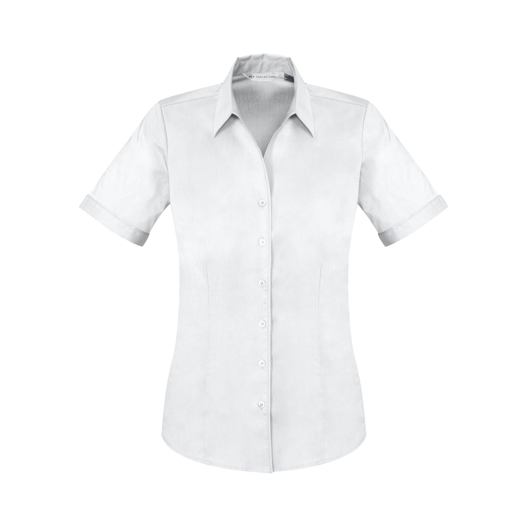 Biz Collection  Womens Monaco Short Sleeve Shirtv S770LS Shirt decorated merch nz