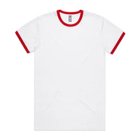 AS Colour Staple Ringer Tee 5053 T-shirt custom merch nz
