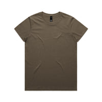 Brown coloured maple t-shirt