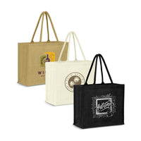 Trends Modena Jute Tote Bag - Colour Match 115327 Bag custom merchandise nz